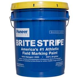 Pioneer Athletics 5 Gallon Brite Stripe Field Marking Paint Bucket - Yellow