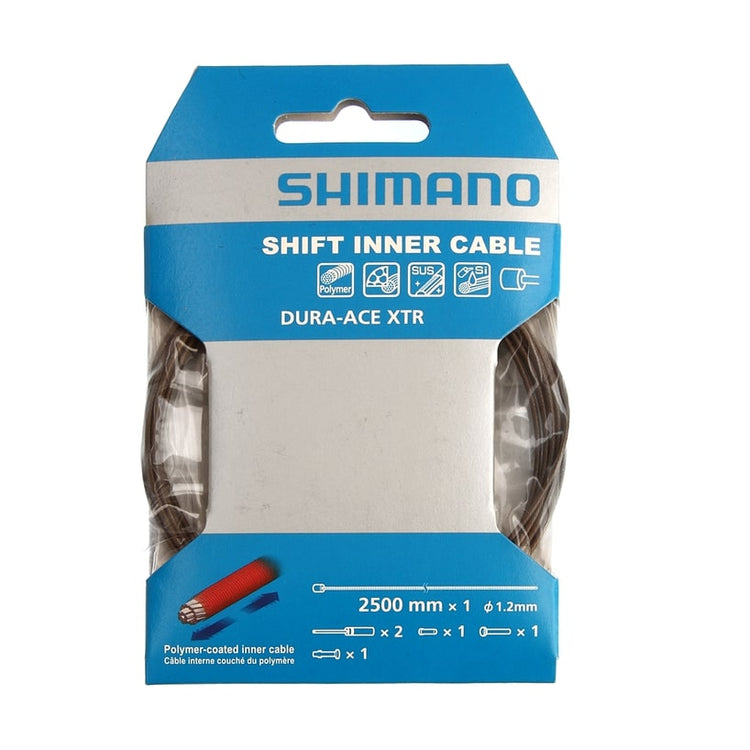Shimano Polymer Coated Shift Inner Cable