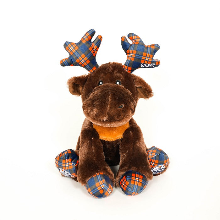 shop FOCO NHL Edmonton Oilers﻿ Flannel Plush Moose edmonton canada store