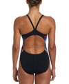 Shop Nike Women's HydraStrong Multi Print Racerback Splice One Piece Swimsuit Edmonton Canada Store