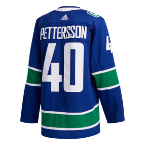 shop adidas Men's NHL Vancouver Canucks Elias Pettersson Authentic Home Jersey edmonton canada store