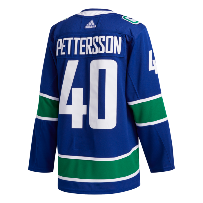shop adidas Men's NHL Vancouver Canucks Elias Pettersson Authentic Home Jersey edmonton canada store