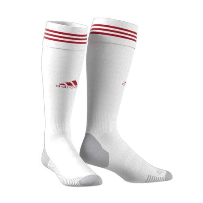Shop adidas AdiSock 18 Soccer Sock  White Red Edmonton Canada Store
