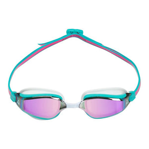 Shop AquaSphere Fastlane Swim Goggle Pink Turquoise Edmonton Canada Store