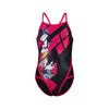 Shop Arena Girl's Cats Superfly Back One Piece Swimsuit Black/Freak Rose Edmonton Canada Store