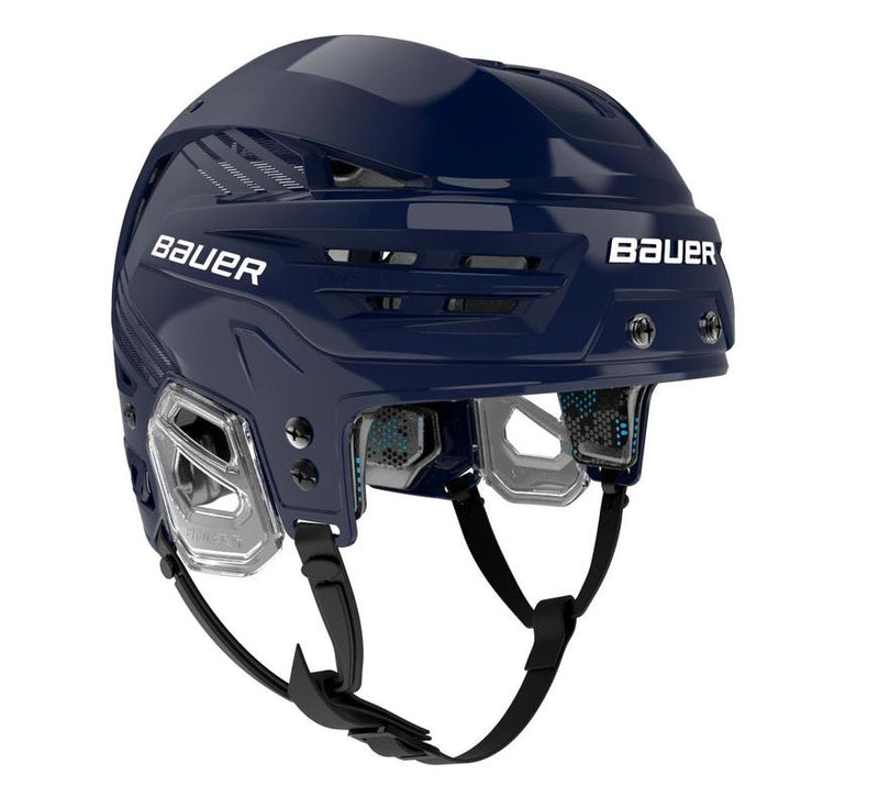Shop Bauer Senior RE-AKT 85 Hockey Player Helmet Navy Edmonton Canada Store