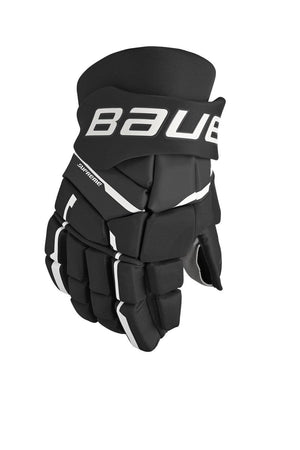 Shop Bauer Senior Supreme M3 Hockey Player Gloves Black/White Edmonton Canada Store