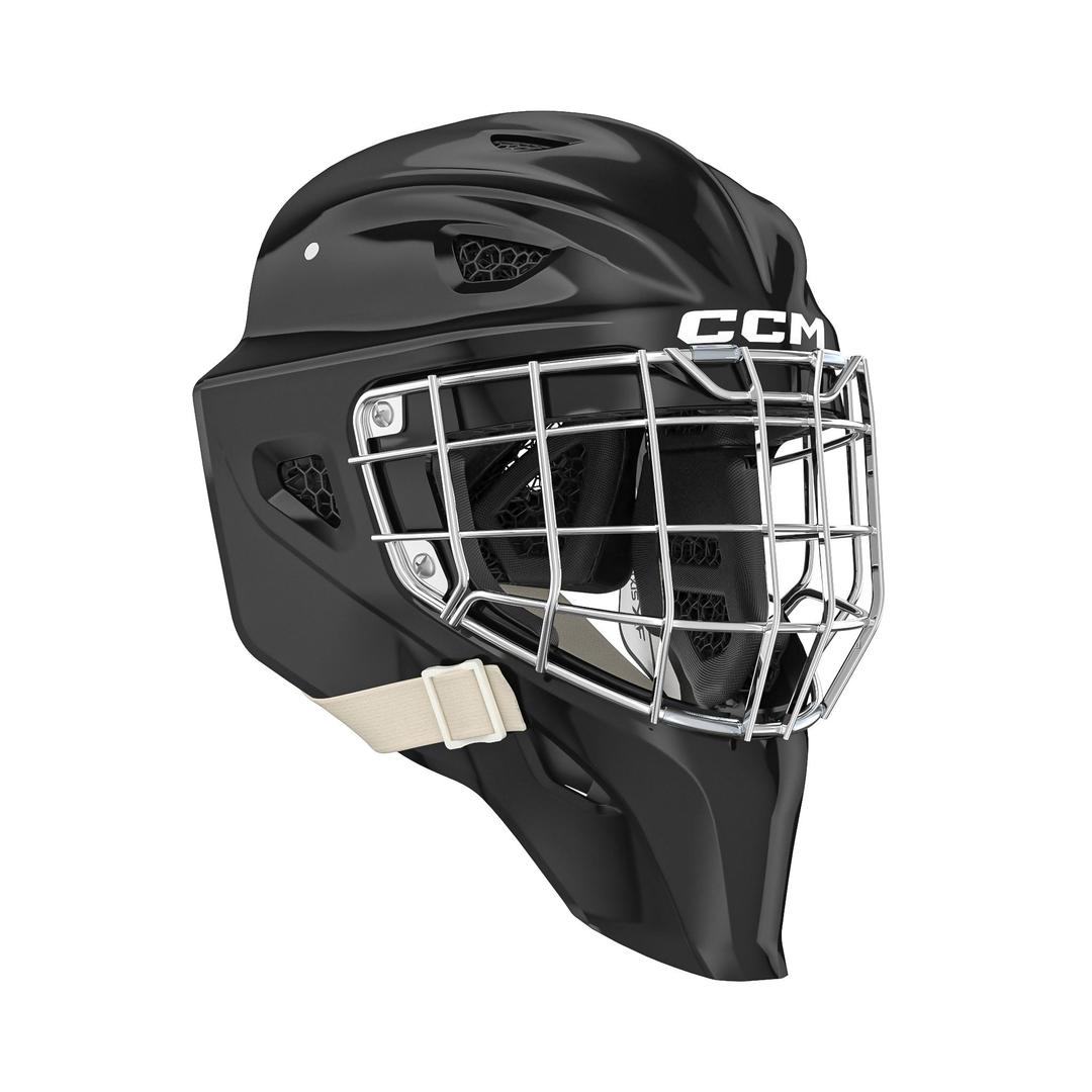 Shop CCM Senior Axis F9 Hockey Goalie Mask Black 