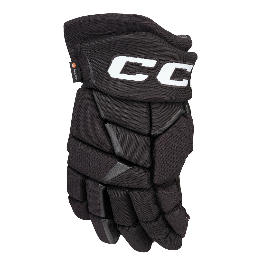 Shop CCM Senior JETSPEED Control Hockey Player Gloves Black/Black Edmonton Canada Store