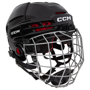 Shop CCM Youth Tacks 70 Combo Hockey Player Helmet Black Edmonton Canada Store