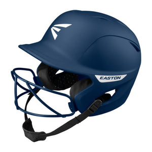 Shop Easton Junior Ghost Matte Batting Helmet with Mask Navy Edmonton Canada Store
