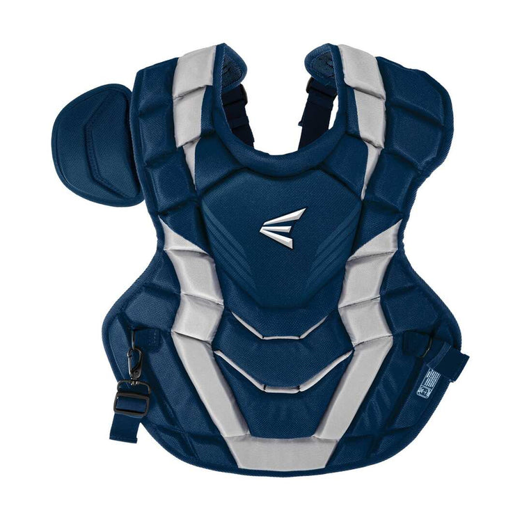 Shop Easton Youth Elite X Catcher's Chest Protector Navy/Silver Edmonton Canada Store