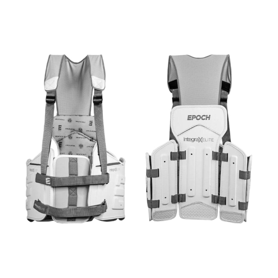 Shop Epoch Senior Integra X Elite Box Lacrosse Kidney Pad White Edmonton Canada Store