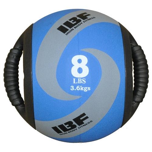 Shop Iron Body Fitness Dual handle Medicine Ball - 8 lbs Edmonton Canada Store