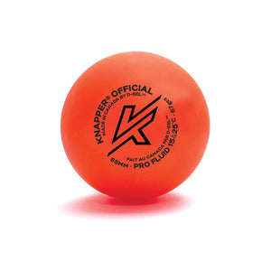 Shop KNAPPER AK Pro-Fluid K231 Orange Ball Hockey Ball Edmonton Canada Store