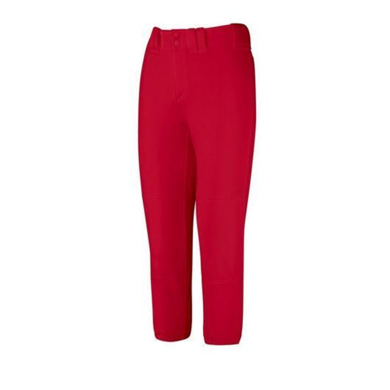 Shop Mizuno Women's Select Low Rise 350150.0000 Pant Red Edmonton Canada Store