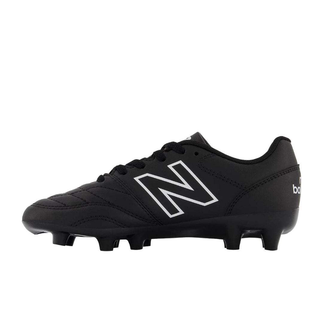 Shop New Balance Junior 442 V2 Academy FG JS43FBK2 Outdoor Soccer Cleat Black Edmonton Canada Store
