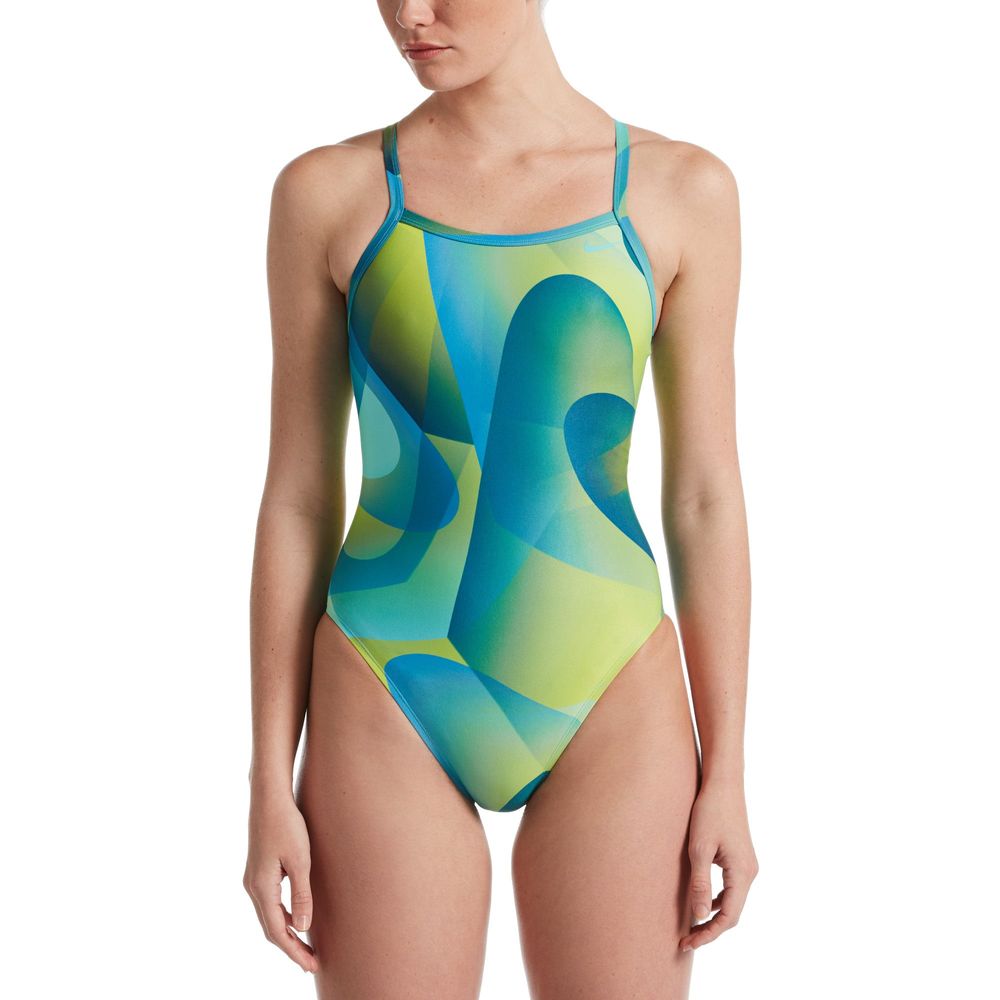 Shop Nike Women's Specctrum Crossback One Piece Swimsuit Edmonton Canada Store