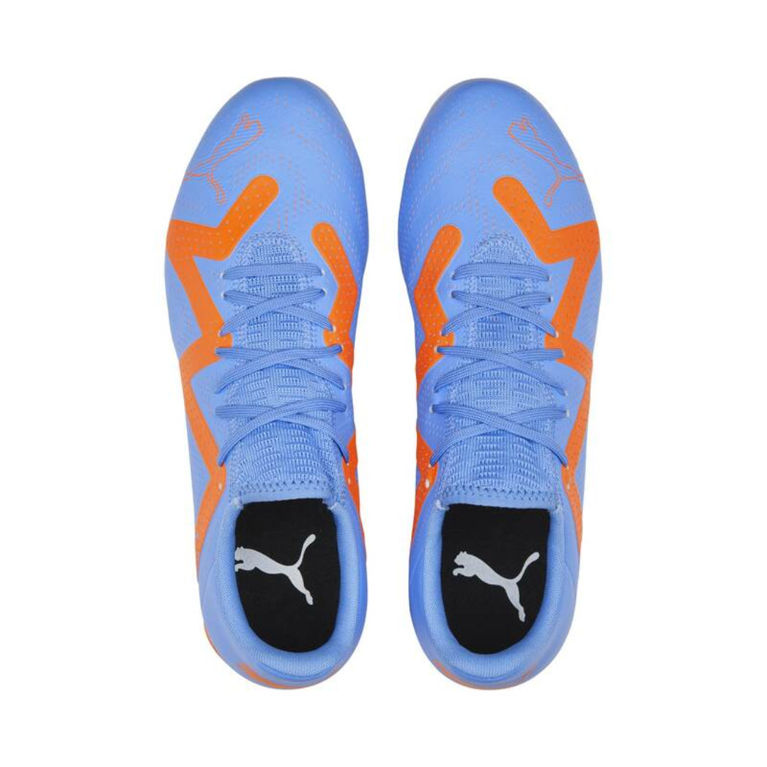 Shop Puma Senior Future Play FG/AG 107187-01 Soccer Shoe Blue/Orange Edmonton Canada Store