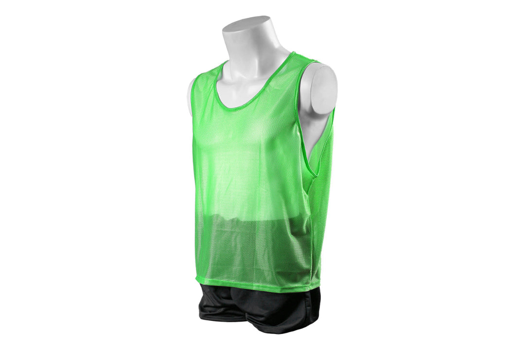 Shio Kwik Goal Youth Deluxe Scrimmage Pinnie Vest Green Edmonton Canada