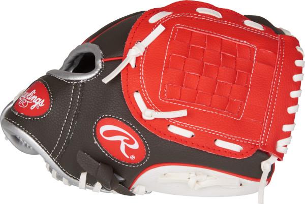 Toronto Blue Jays 10-Inch Team Logo Glove, Youth Pro Taper, I-Web, Conventional Back