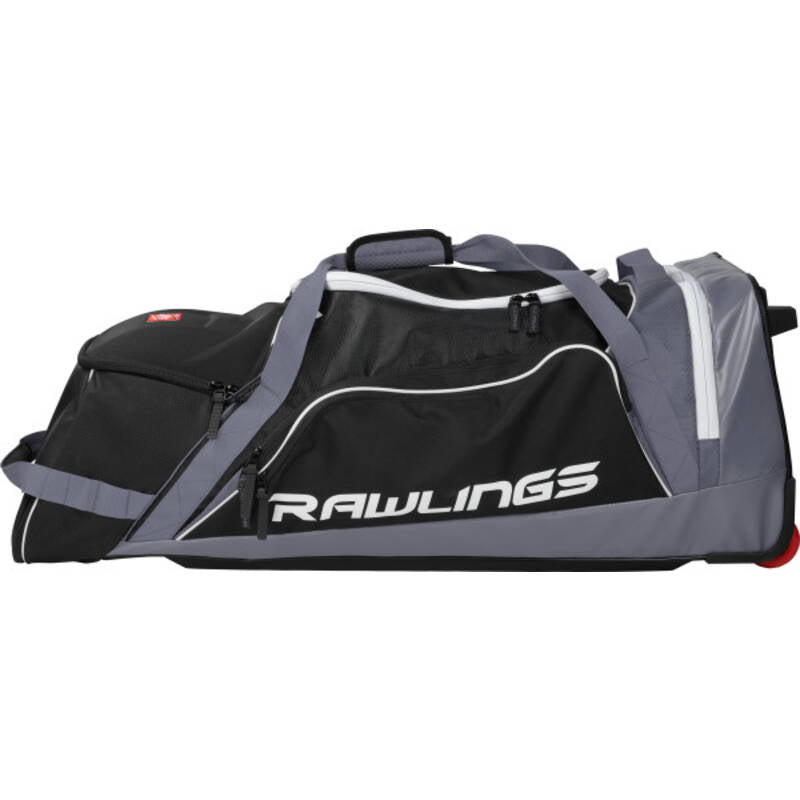 Shop Rawlings R1502 Catcher's Wheeled Bag Black Edmonton Canada Store