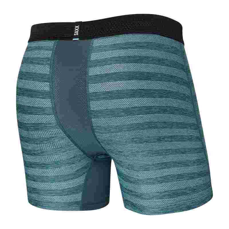 Shop SAXX Men's Droptemp Cooling Mesh Boxer Briefs Teal Edmonton Canada Store