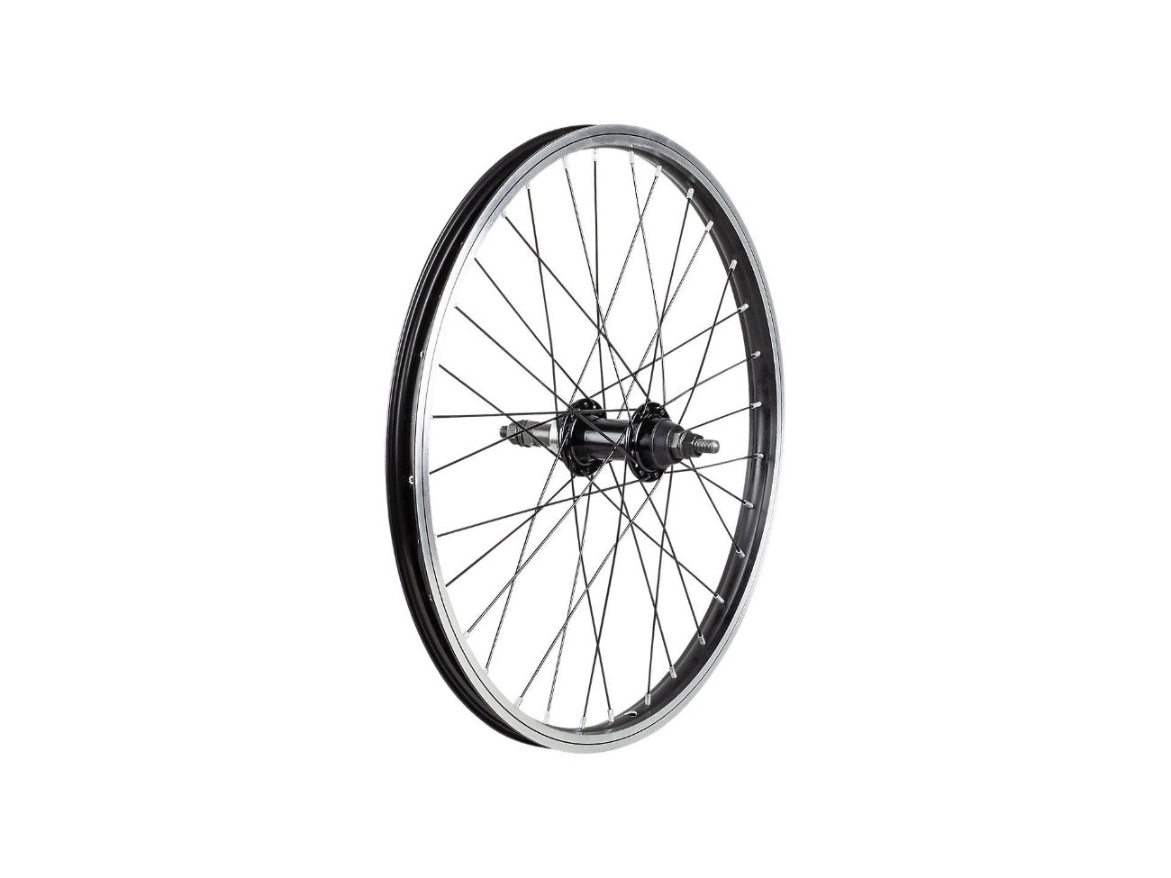 Shop Trek Precaliber 7-Speed 20" Rear Wheel Black/Silver Edmonton Canada Store