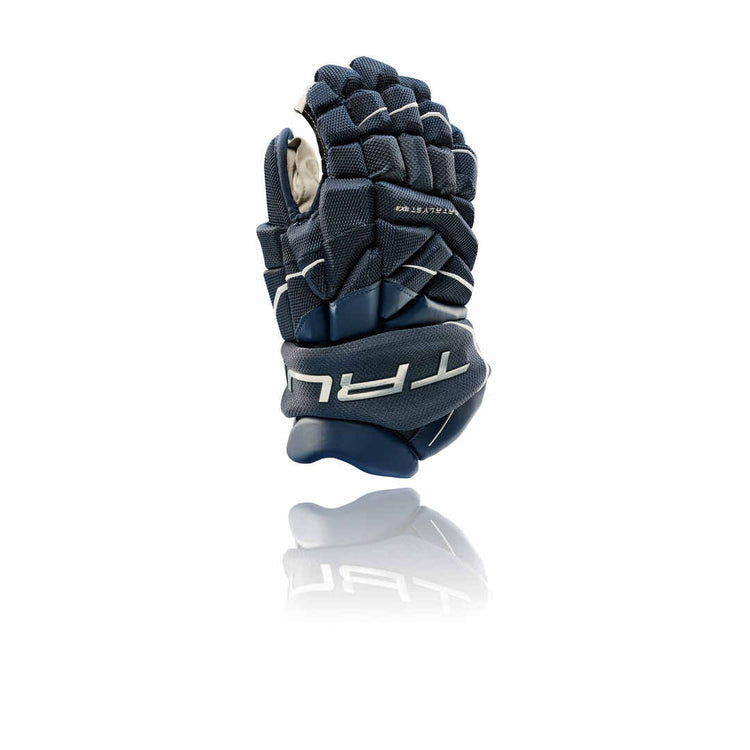 Shop True Junior Catalyst 9X Anatomical Hockey Player Gloves Navy Edmonton Canada Store