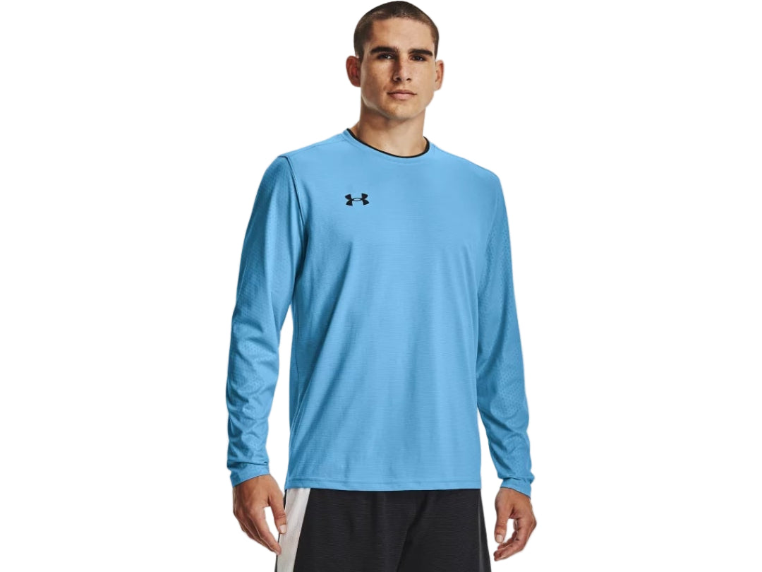 Shop Under Armour Senior Wall GK 1364966 Soccer Goalkeeper Jersey Carolina Blue Edmonton Canada Store