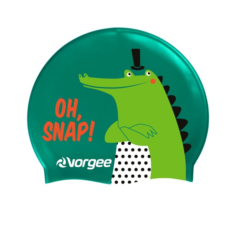 Shop Vorgee Junior Characters Swim Cap Alligator Edmonton Canada Store