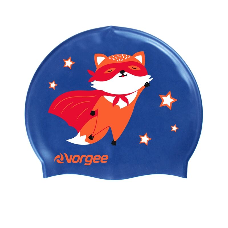 Shop Vorgee Junior Characters Swim Cap Fox Edmonton Canada Store