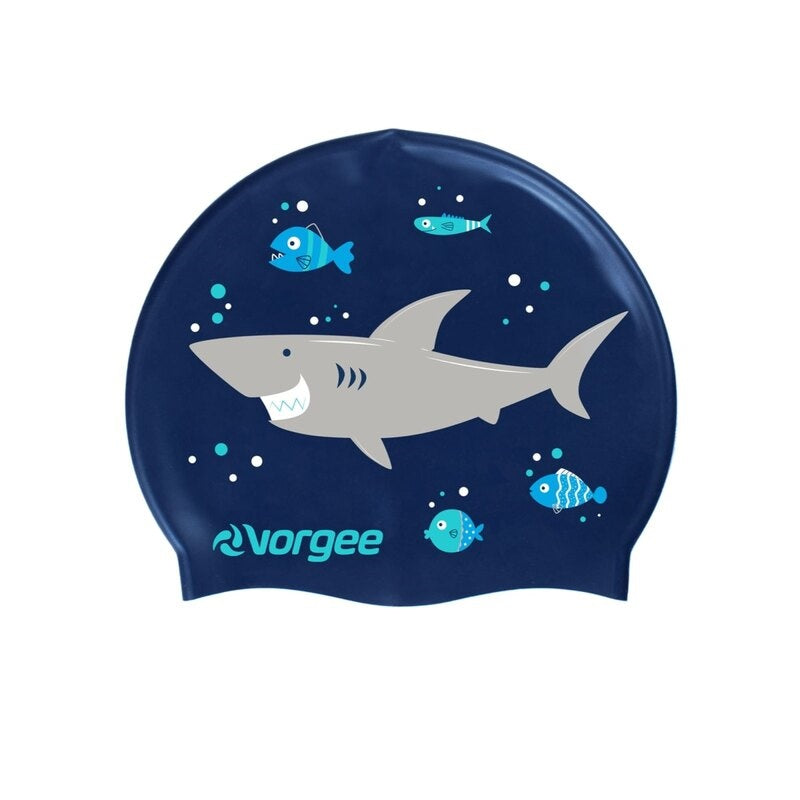Shop Vorgee Junior Characters Swim Cap Shark Edmonton Canada Store