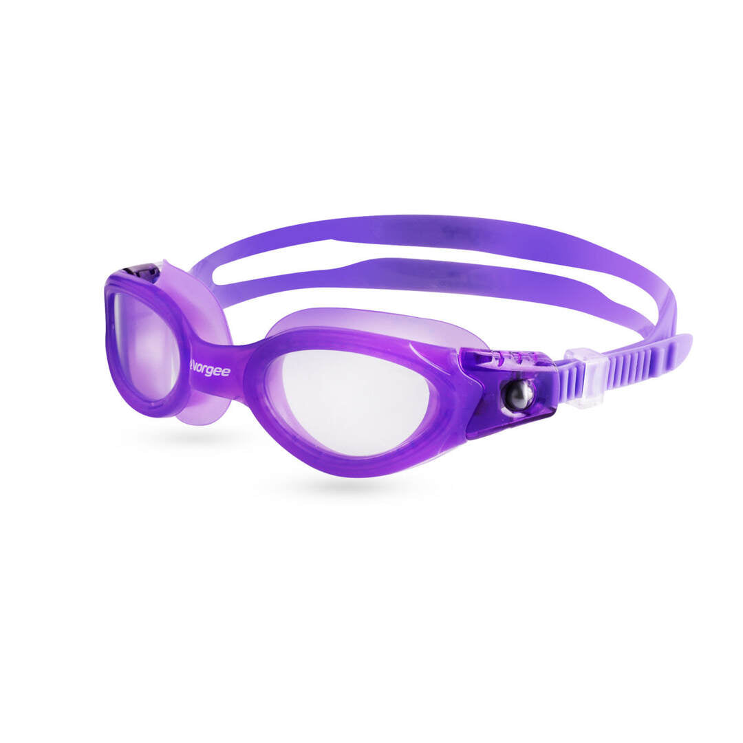 Shop Vorgee Junior Vortech Clear Lens Swim Goggle Purple Edmonton Canada Store