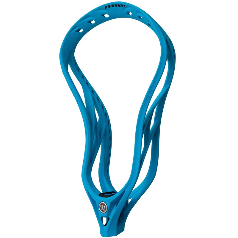 Shop Warrior Senior Neon Evo QX-O Unstrung Lacrosse Head Carolina Blue Edmonton Canada Store