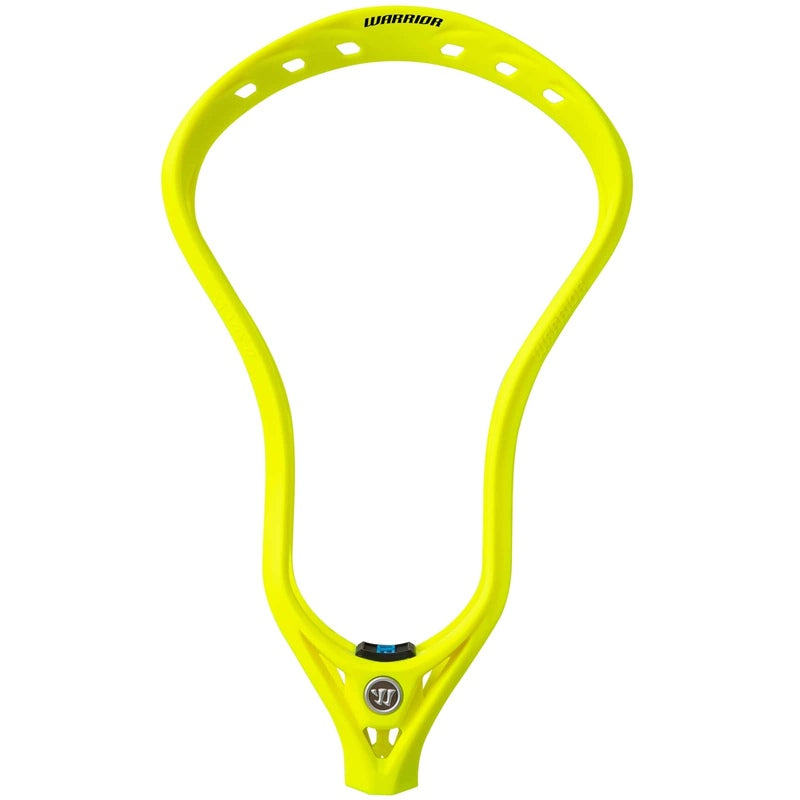 Shop Warrior Senior Neon Evo QX-O Unstrung Lacrosse Head Neon Yellow Edmonton Canada Store