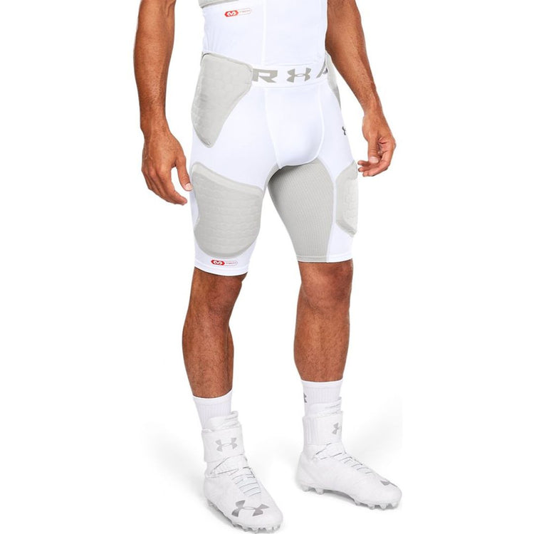 Under Armour Junior Gameday 5-Pad Football Girdle White