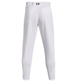 Under Armour Senior Utility Closed Baseball Pants white